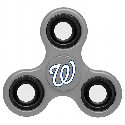 MLB Washington Nationals 3 Way Fidget Spinner G57 - Gray - Click Image to Close